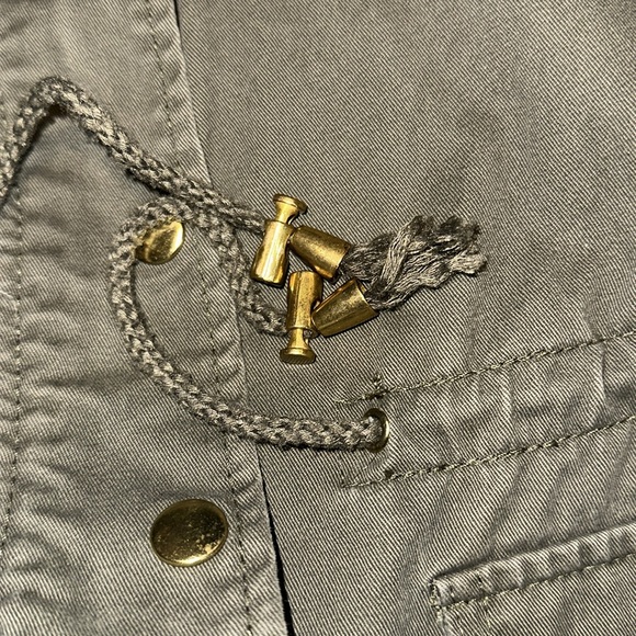 New Look Rhinestone Military Style Jacket - Picture 8 of 10